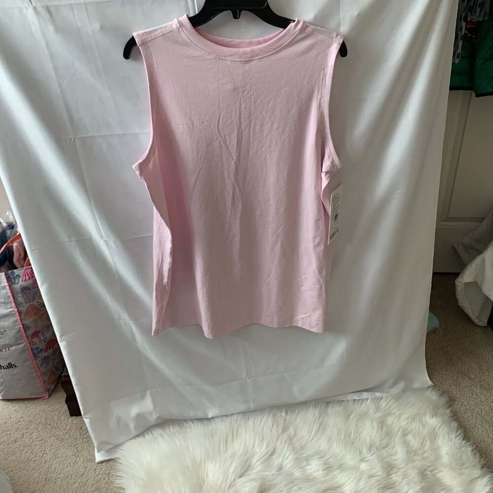 LULULEMON All Yours Organic Cotton Tank Tops SET (2 PIECES) Sz LARGE - Picture 2 of 6